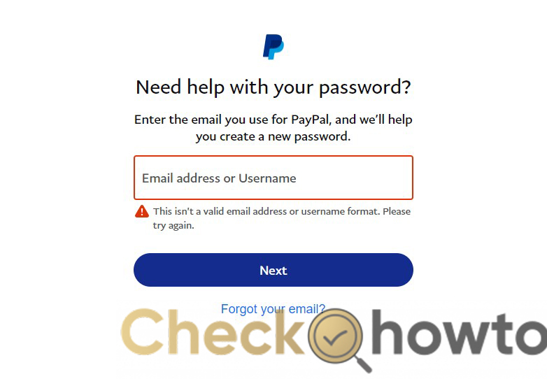How to Reset Your PayPal Password
