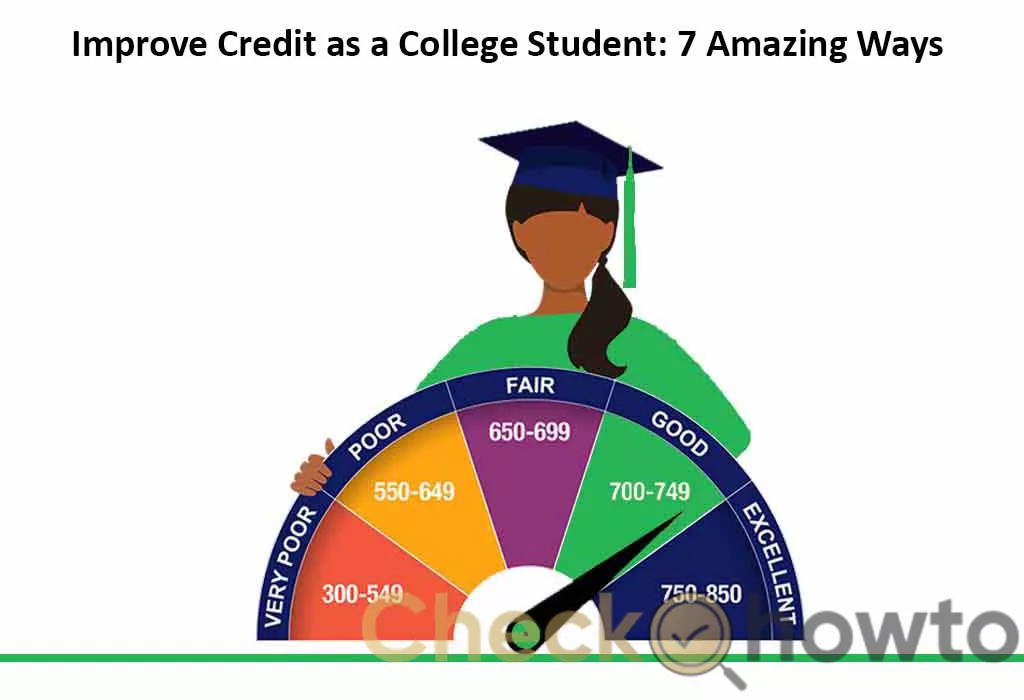 How to Improve Credit as a College Student