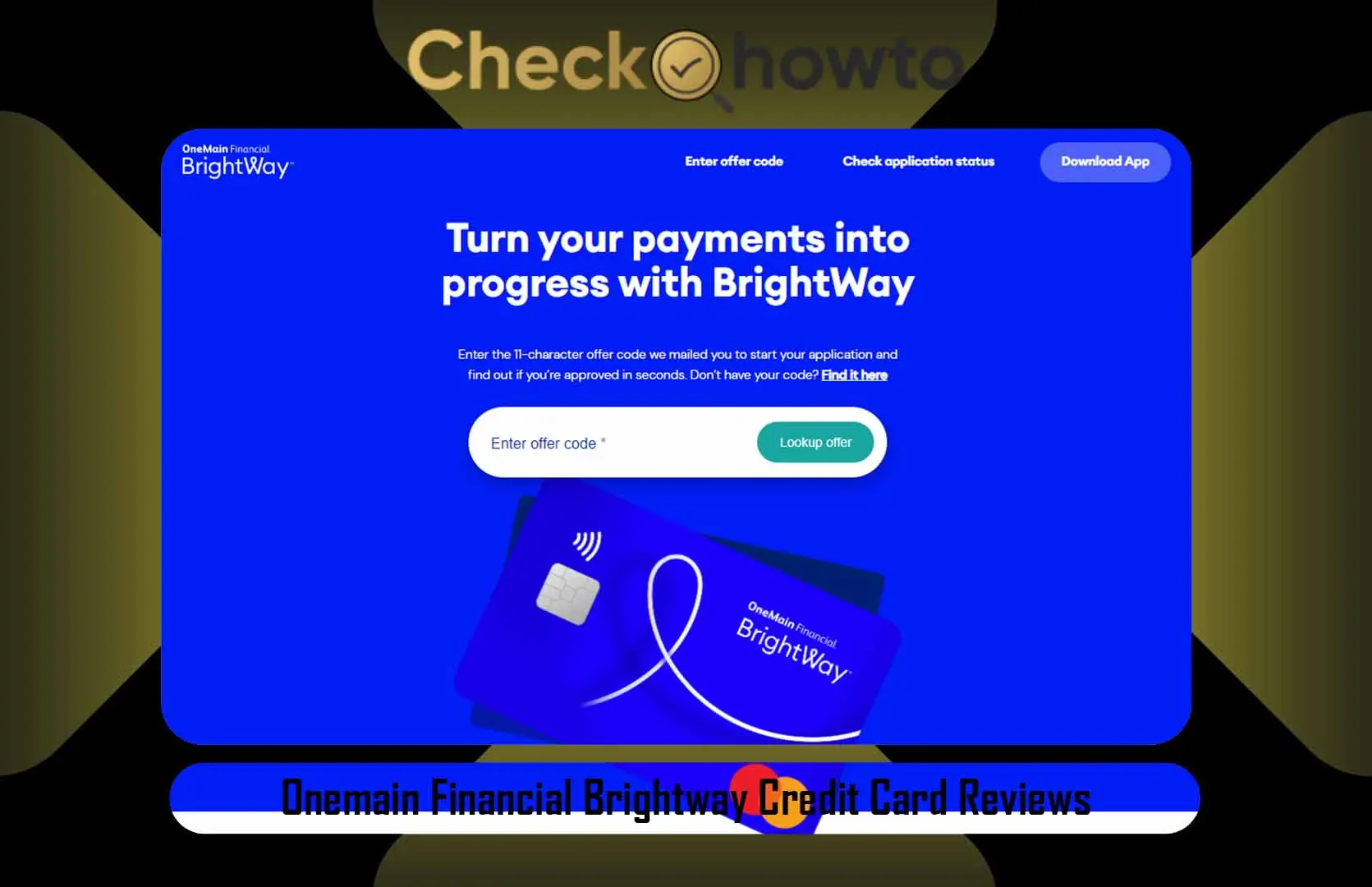 Onemain Financial Brightway Credit Card Reviews