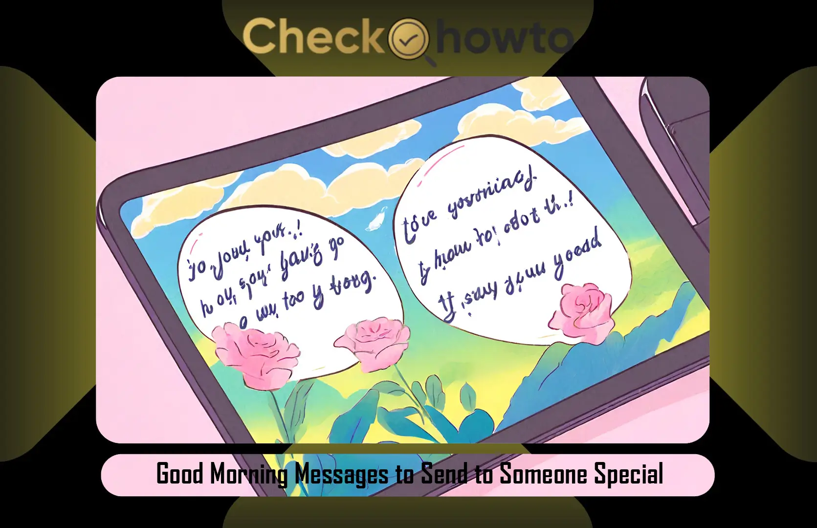 Good Morning Messages to Send to Someone Special