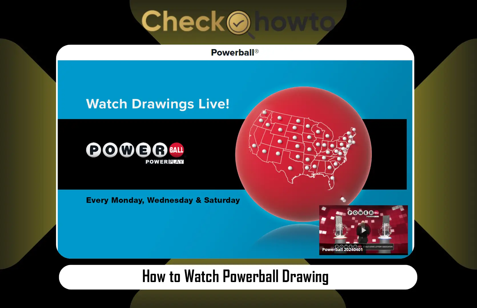 How to Watch Powerball Drawing
