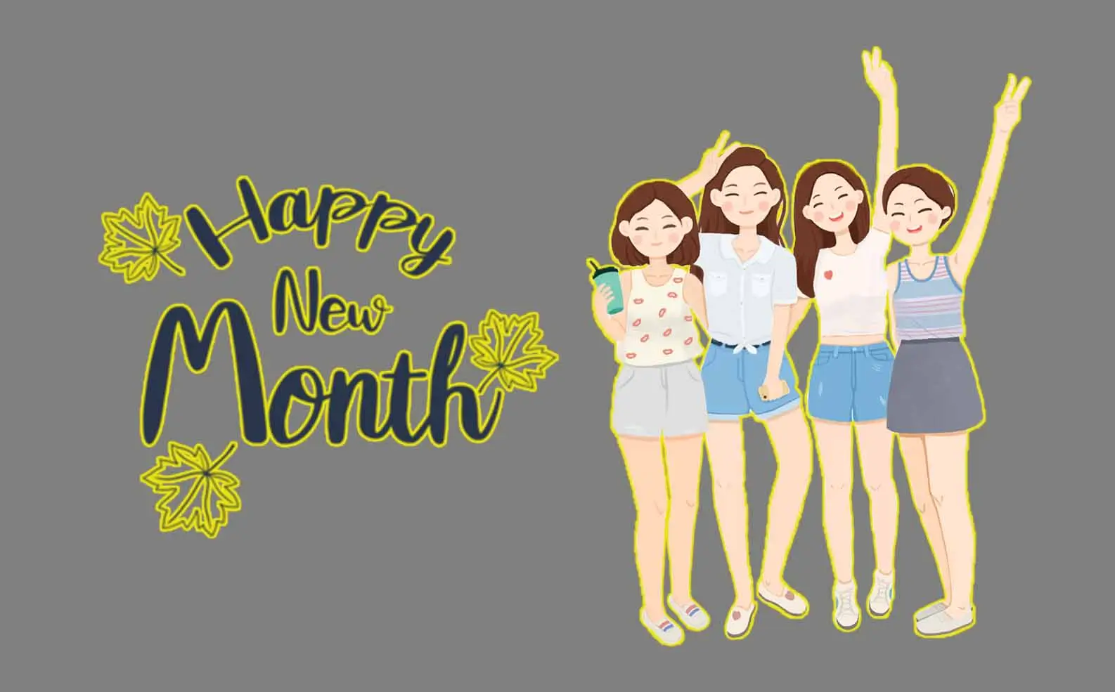 Happy New Month Messages for Girlfriend
