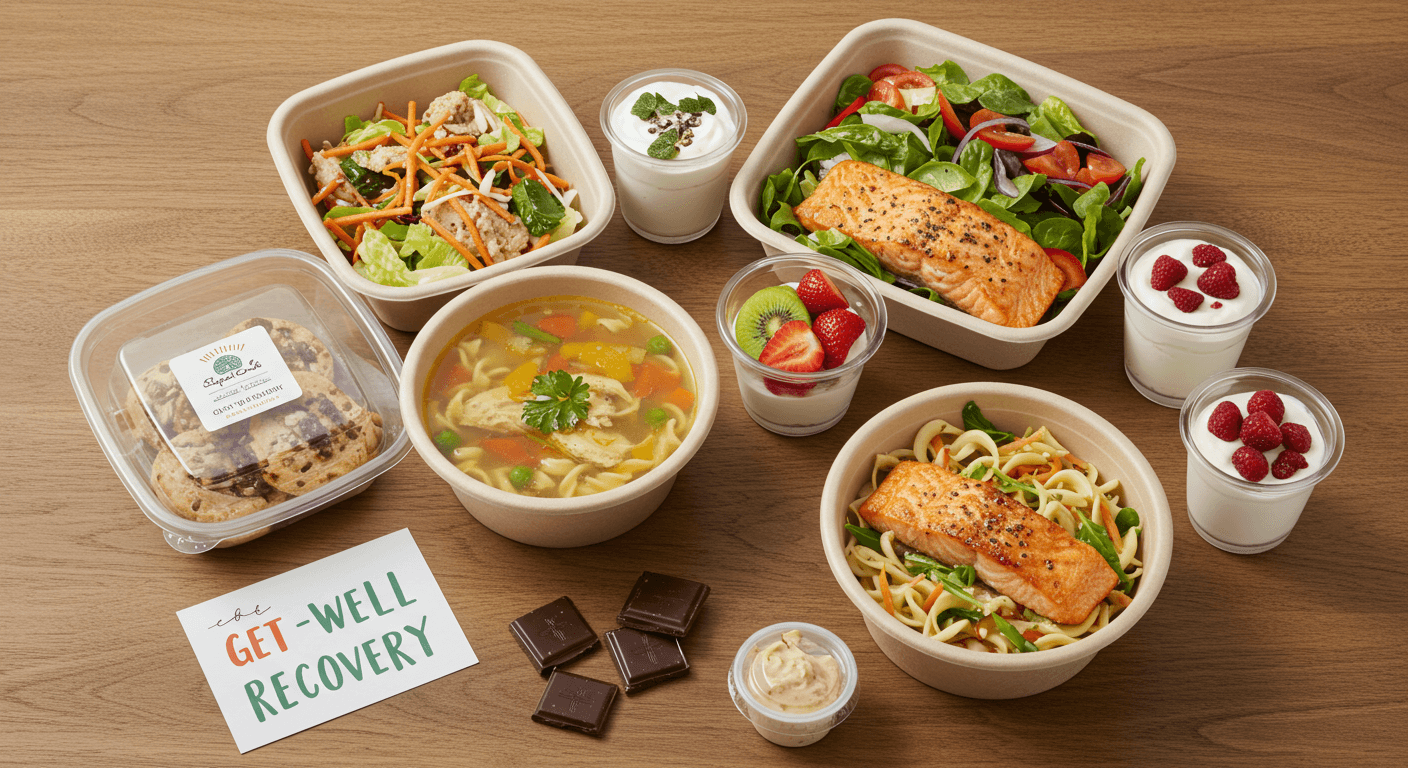 Meal delivery gift for recovery