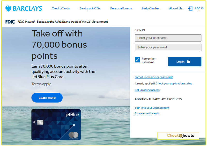 How I Log In to My Barclays Credit Card Account