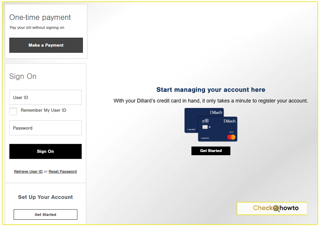How I Log In to My Dillard’s Credit Card Account