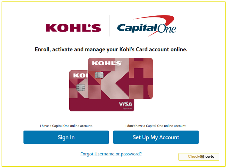 How I Log In to My Kohl’s Credit Card Account