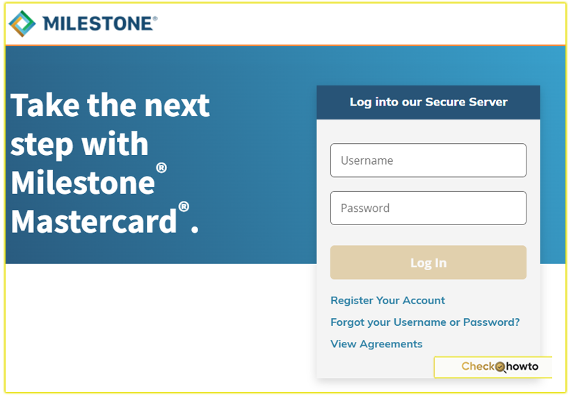 How I Log In to My Milestone Credit Card Account