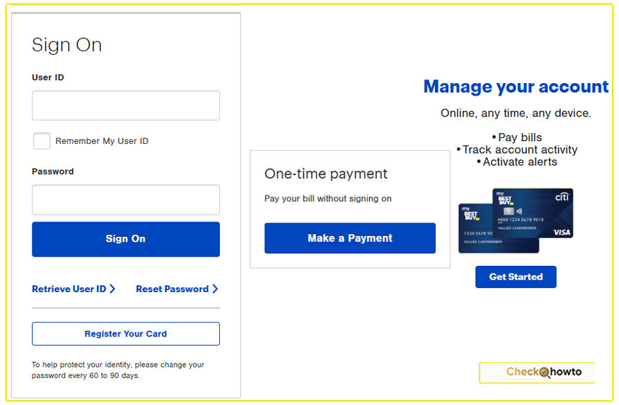 How I Login to My Best Buy Credit Card Account