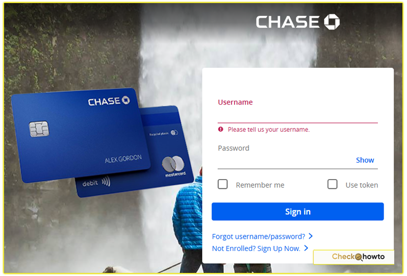 How I Login to My Chase Credit Card Account