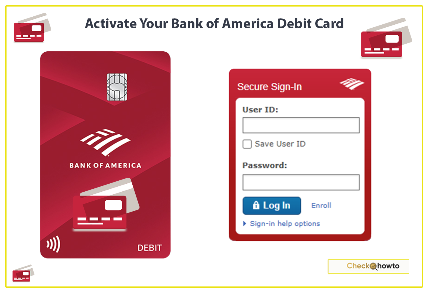 How to Activate Your Bank of America Debit Card