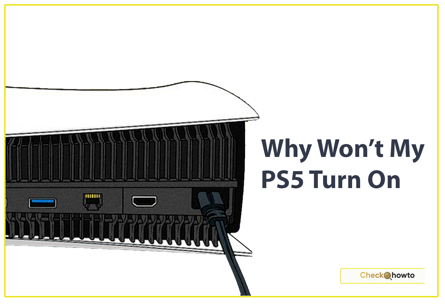 Why Won’t My PS5 Turn On