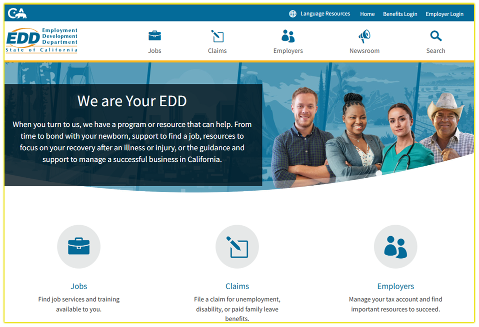 Navigating www.edd.ca.gov: Your Starting Point