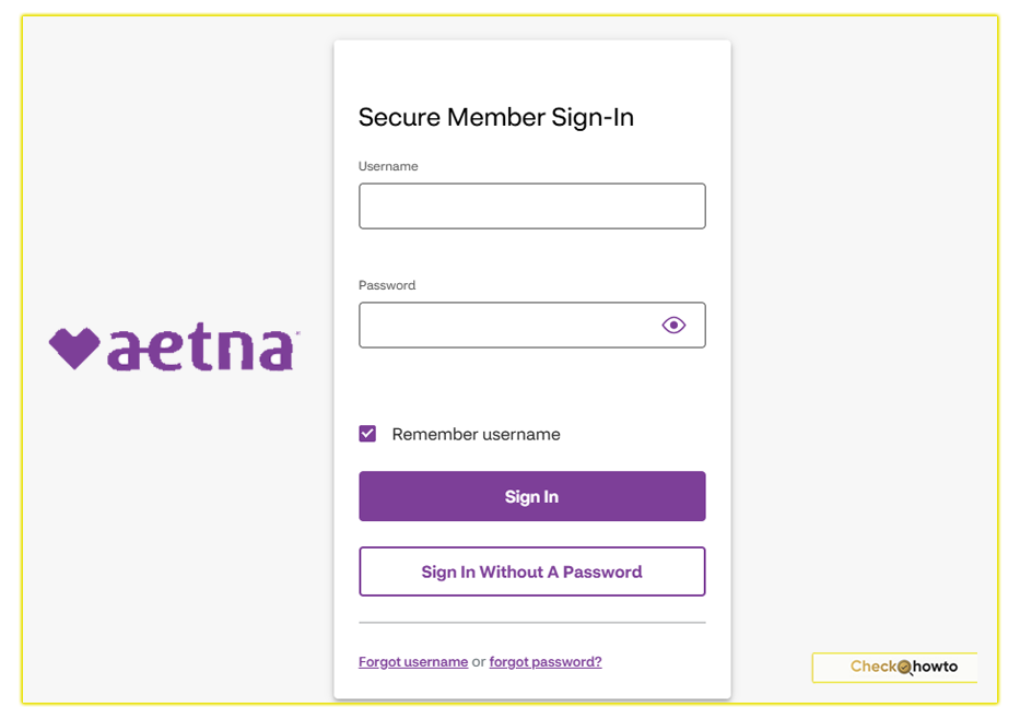 How I Login to My Aetna Account