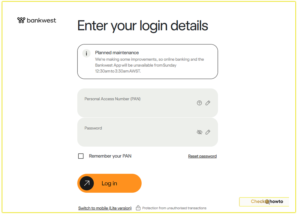 How I Login to My Bankwest Australia Account