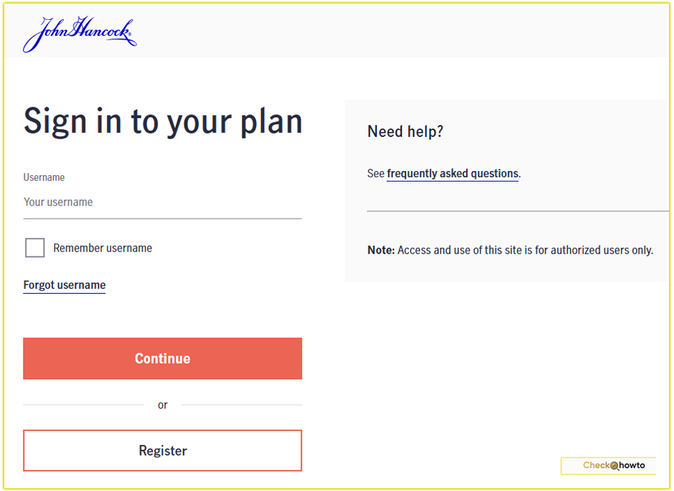How I Login to My John Hancock 401k Account