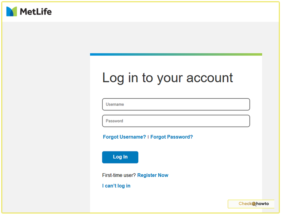 How I Login to My MetLife Account