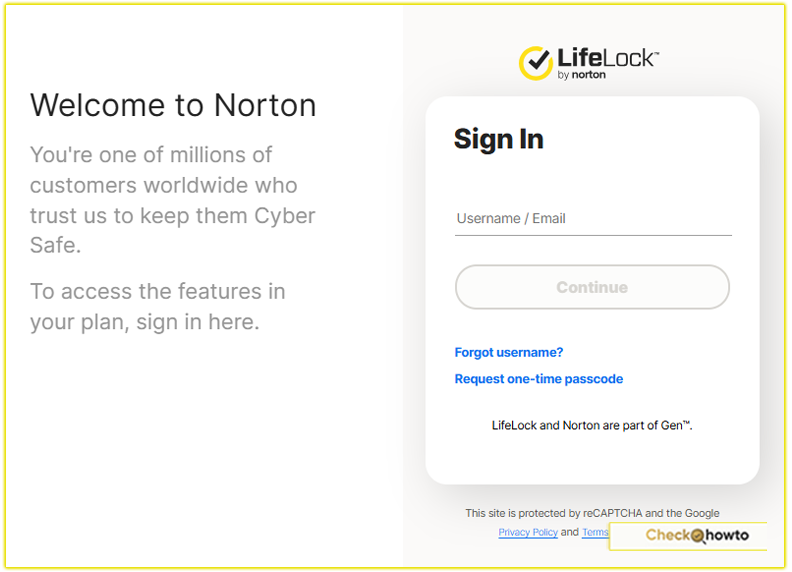 How I Login to My Norton LifeLock Account