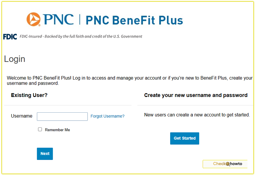 How I Login to My PNC Health Savings Account