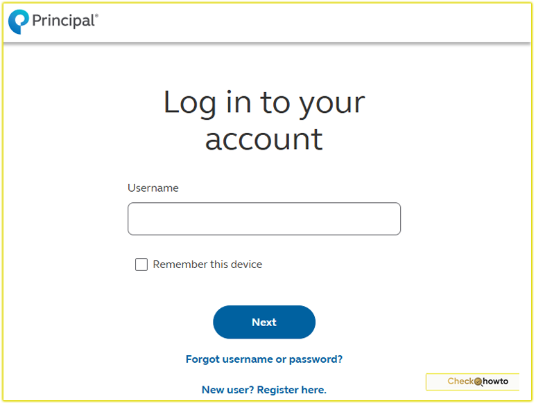 How I Login to My Principal Financial Account