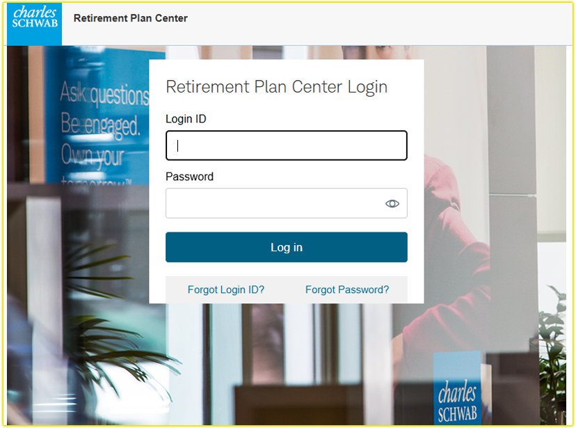 How I Login to My Schwab 401k Account
