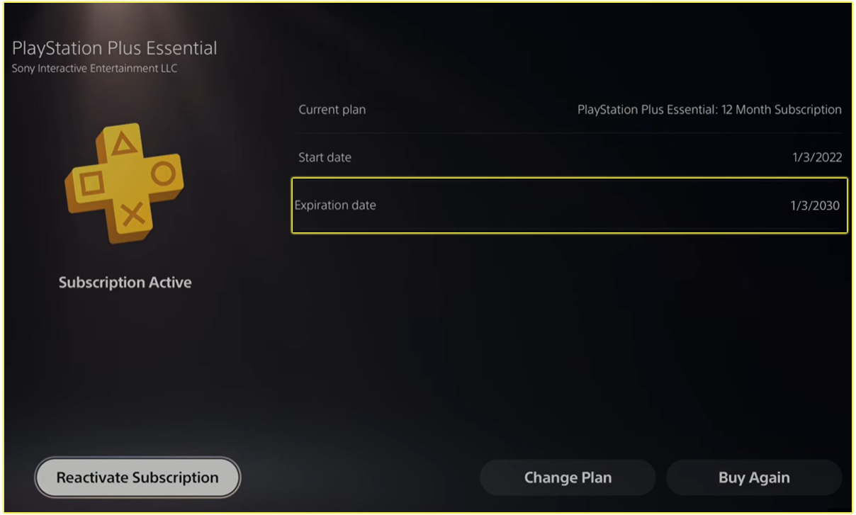 How to Check a PlayStation Plus Expiration Date