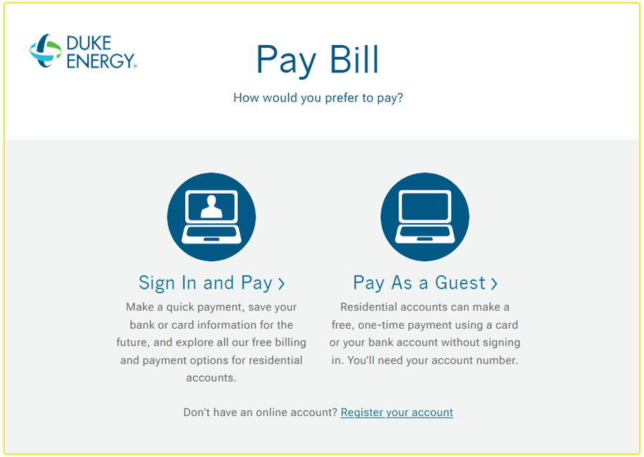 How I Pay My Duke Energy Bill
