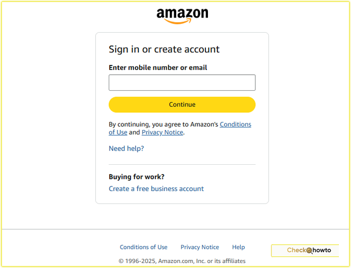 How I Login to My Amazon Account