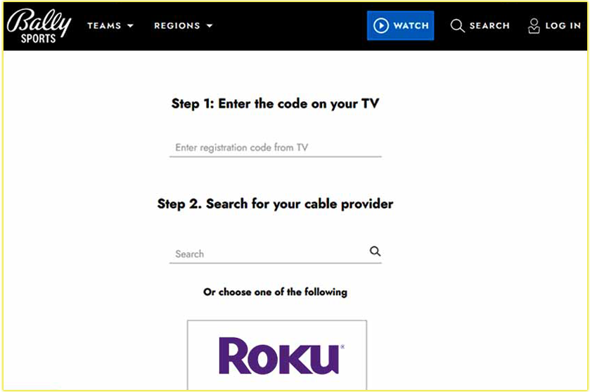Bally Sports Activate on Roku Channel - Ballysports.com/activate
