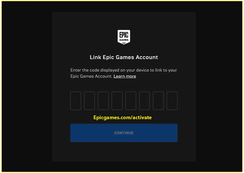Epicgames.com/activate