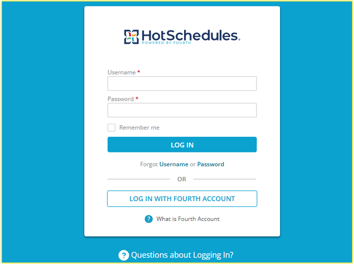 How I Login to My HotSchedules Account