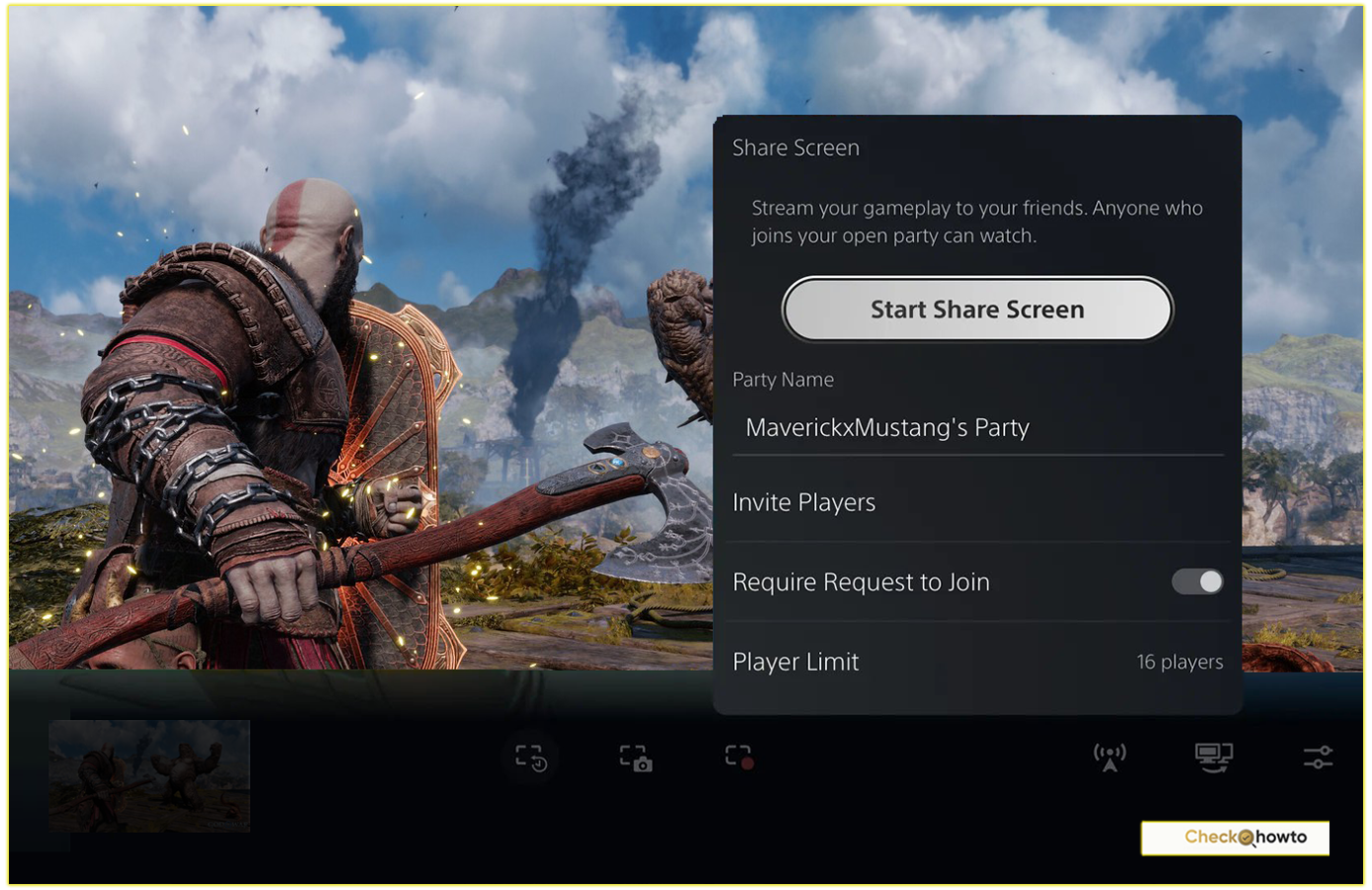 How to Share Screen on PS5