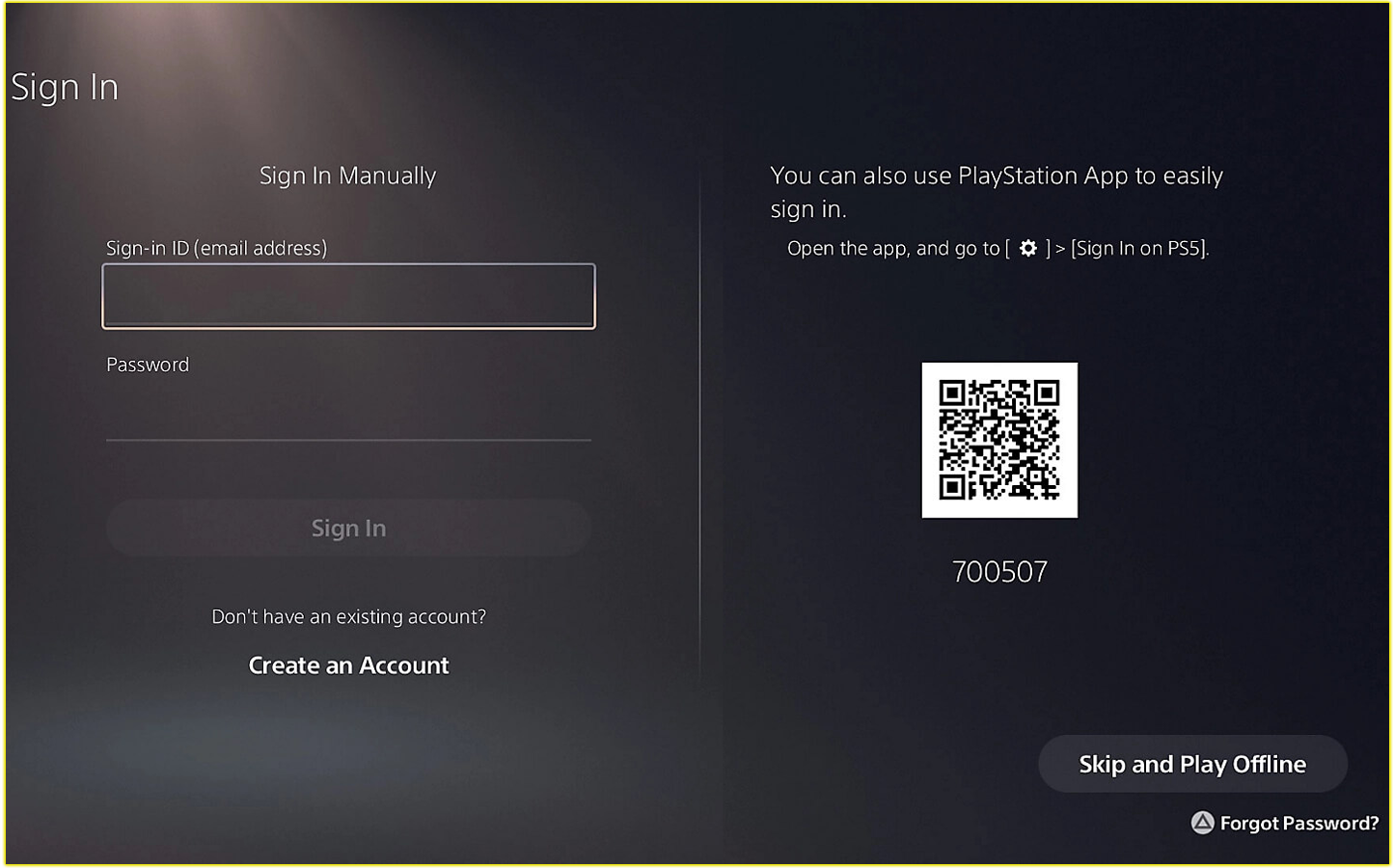 How to Sign In to Your PSN Account on a PS5