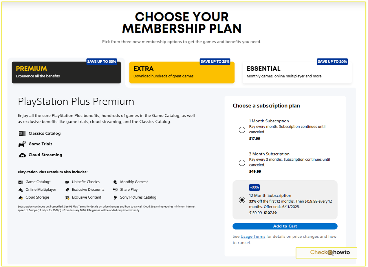 How to Subscribe to PlayStation Plus