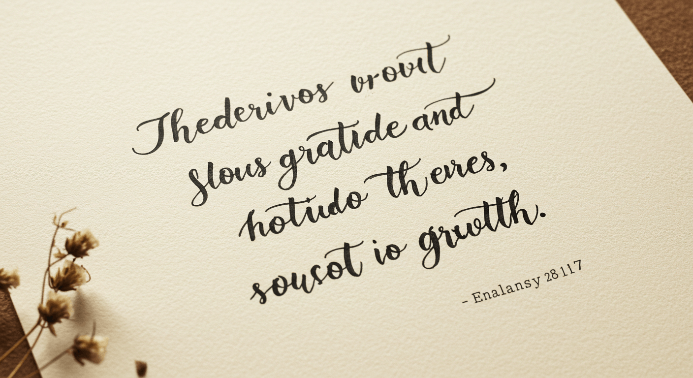 Quotes About Gratitude and Growth